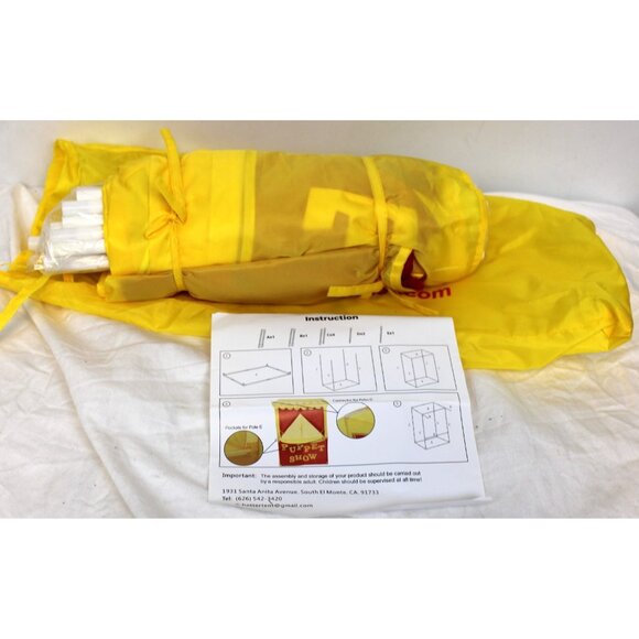 Alvantor Pop Up Puppet Show Tent Booth Pretend Play Preschool Daycare Easy Store - Picture 2 of 8